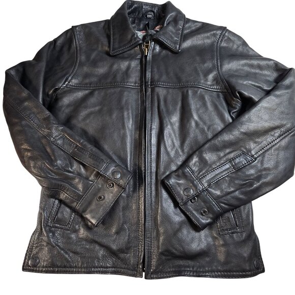 STS Ranchwear Genuine Leather Rifleman Jacket, Men's XXS - Picture 2 of 9